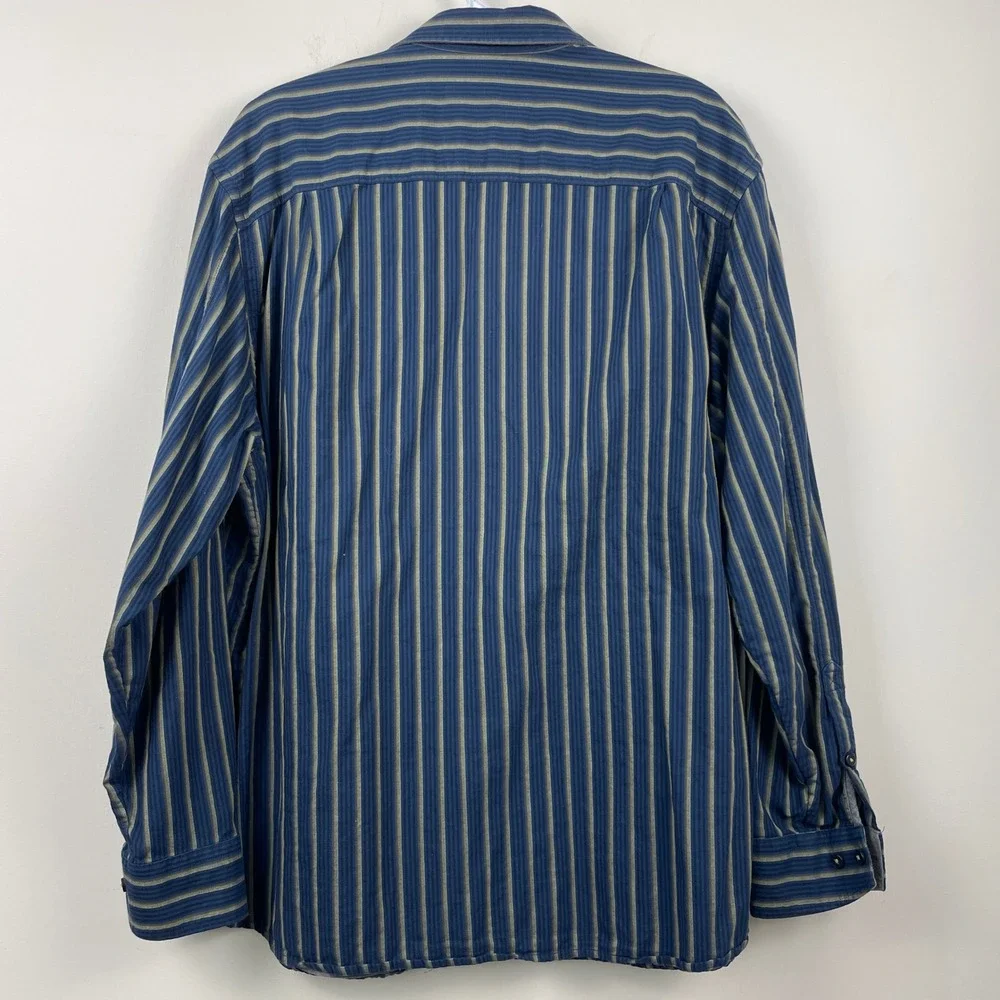 Tommy Bahama Mens Long Sleeve Button Down Shirt Bundle Silk Blend Cotton XL 17.5